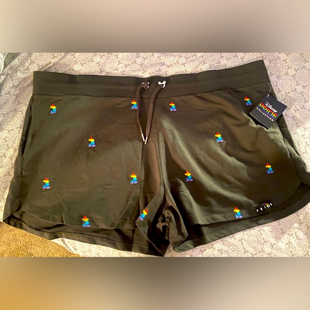 Disney Parks new pride shorts with tags 2 XXL ✨✨🏳️‍🌈